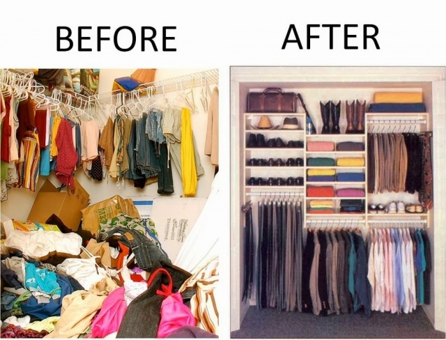 Contemporary Decluttering My Closet Image