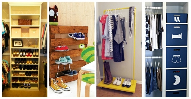 Contemporary Diy Clothes Organizer Photo
