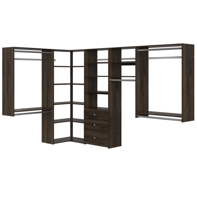 Contemporary Easy Track Closet Organizer Pictures