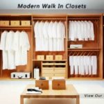 Contemporary Modern Walk In Closet Design Photo