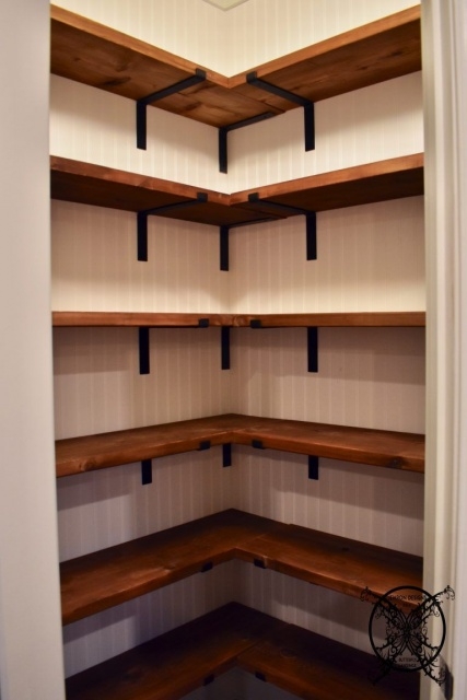 Contemporary Pantry Shelf Design Photos