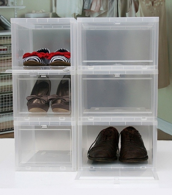 Contemporary Stacking Shoe Storage Pics