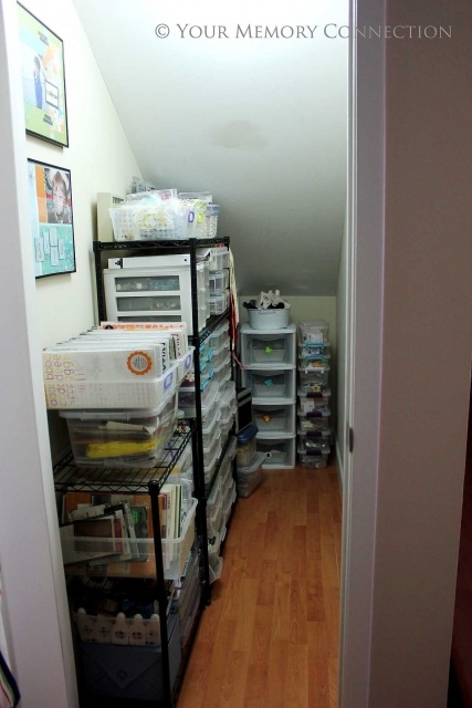 Contemporary Under Stair Closet Storage Picture