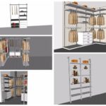 Contemporary Wardrobe Hanging Rail Systems Pic