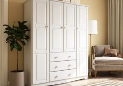 Contemporary Wood Wardrobe Closet Photos
