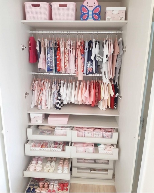 Creative Baby Closet Ideas Photos