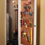 Creative Back Of Closet Door Storage Pics