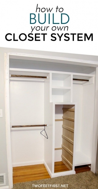 Creative Diy Closet System Photos