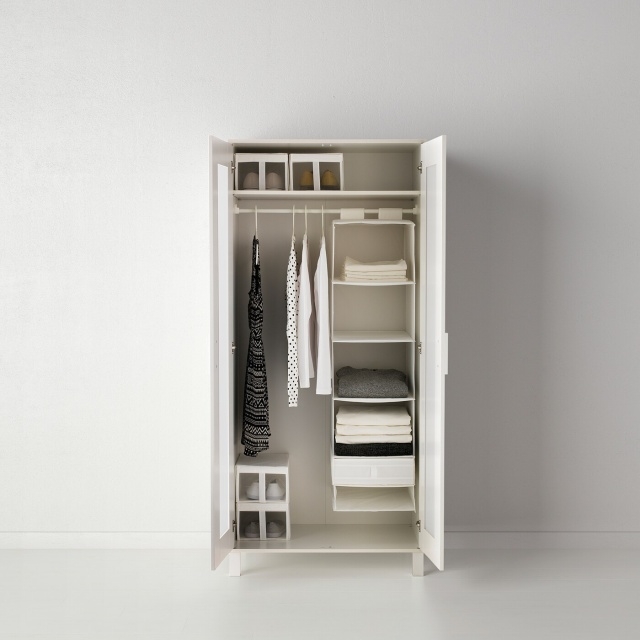 Creative Ikea Hanging Closet Organizer Photo