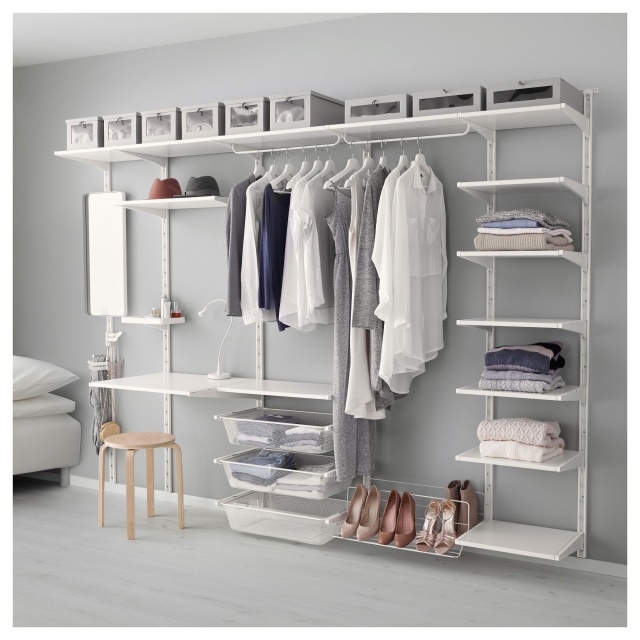 Creative Ikea Open Wardrobe System Images