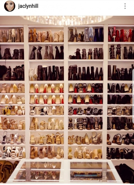 Creative Jaclyn Hill Closet Photos