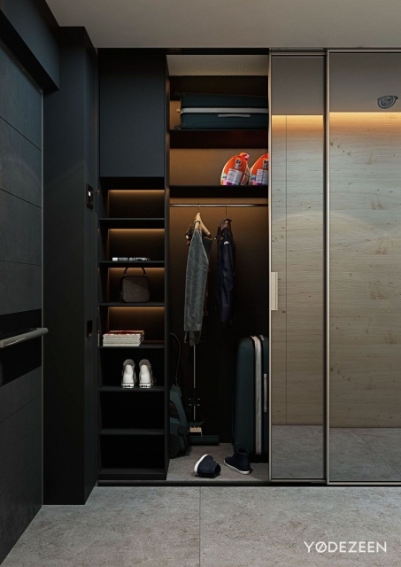Creative Modern Small Closet Photo
