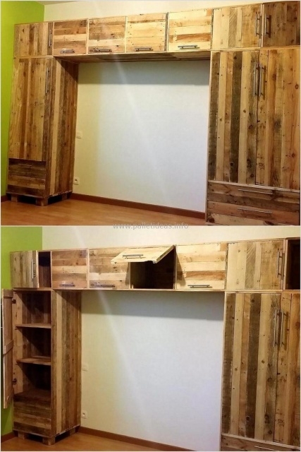 Creative Pallet Closet Ideas Pics
