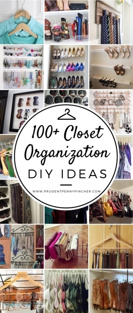 Creative Small Closet Organization Ideas Pics