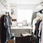 Creative Walk In Closet Office Combo Images