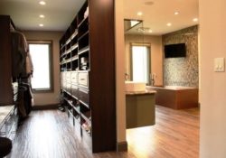 Creative Walk In Closet With Bathroom Picture