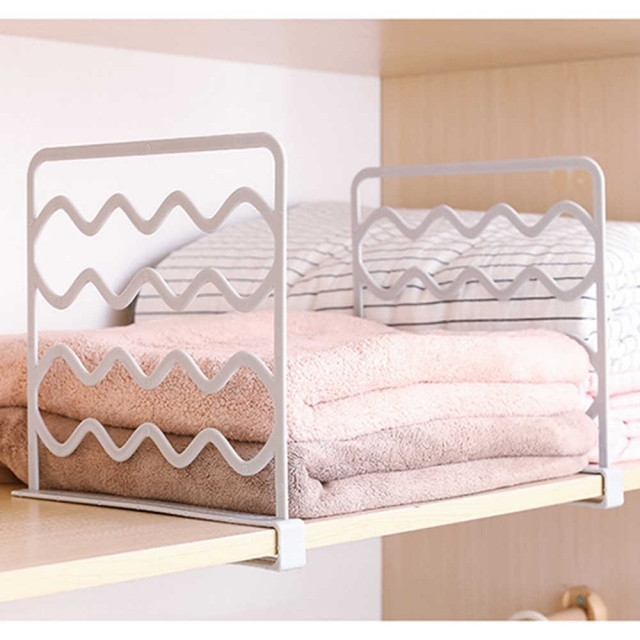 Creative Wardrobe Shelf Dividers Images