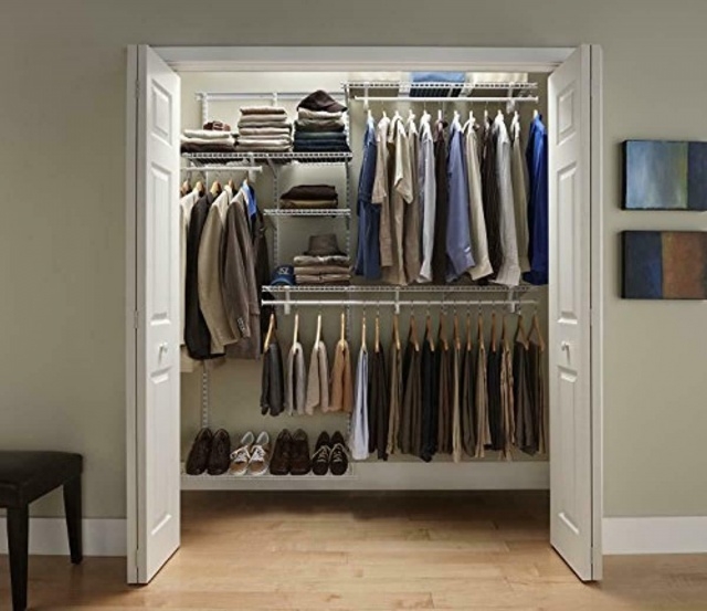 Creative Wire Closet Organizer Photo