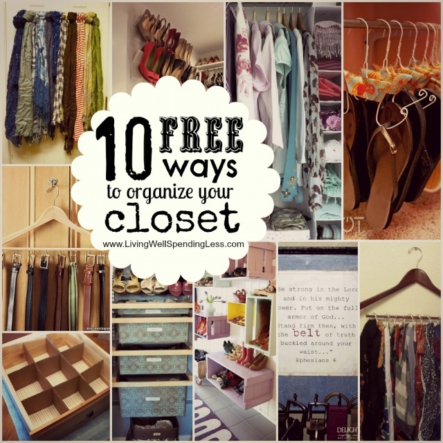 Easy Best Way To Organize Your Closet Photo