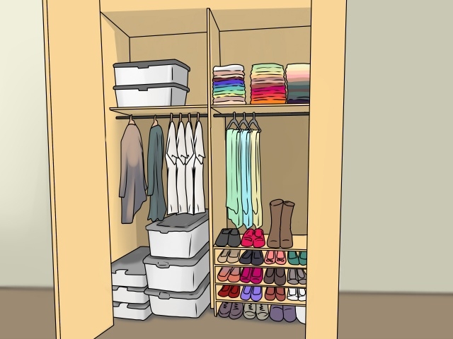 Easy Clothes Arrangement Ideas Images