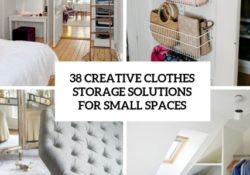 Easy Clothes Storage For Small Spaces Pics