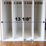 Easy Diy Closet Shelf Dividers For Wood Shelves Photo