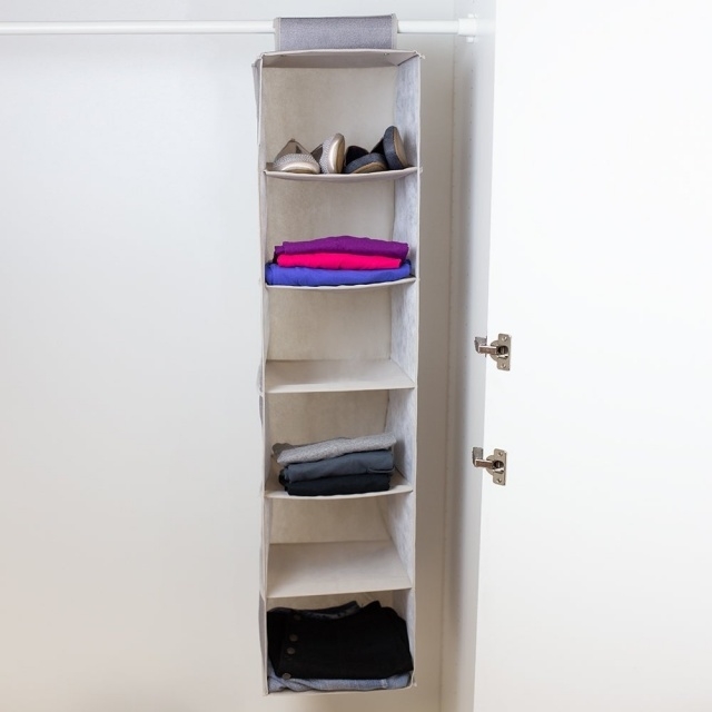 Easy Hanging Closet Organizer Pics
