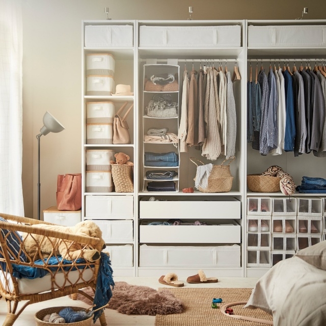 Easy Ikea Closet Storage Photos