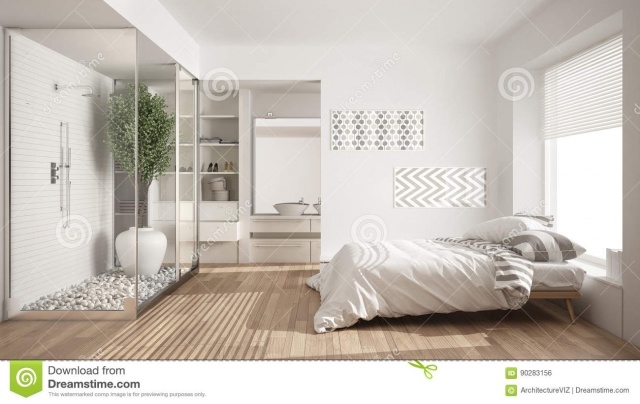Easy Minimalist Walk In Closet Pic