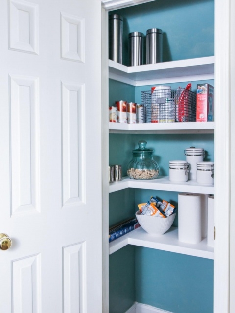Easy Pantry Closet Shelving Photos