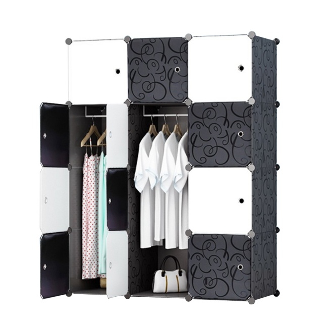 Easy Plastic Wardrobe Storage Photo