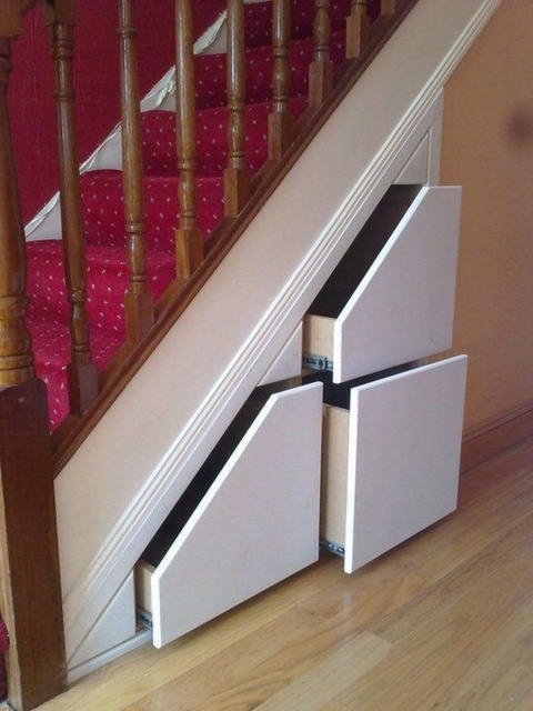 Easy Under Stairs Shoe Storage Pic