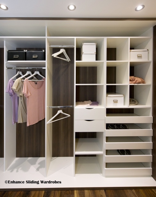 Easy Wardrobe Shelf Design Picture
