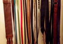 Elegant Closet Belt Organizer Pic
