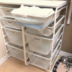 Elegant Closet Organizer Drawer Unit Image