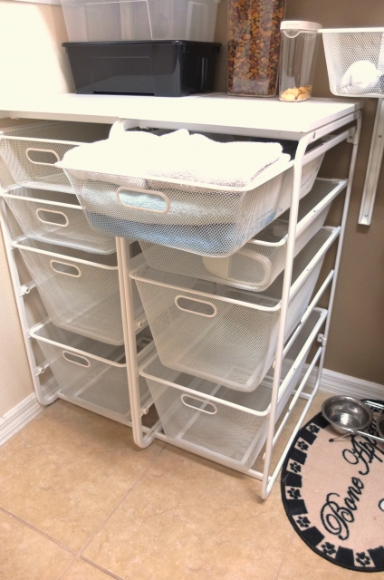 Elegant Closet Organizer Drawer Unit Image