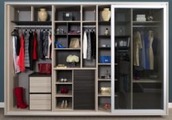 Elegant Custom Wardrobe Closet Picture