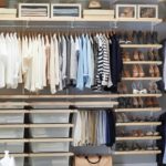 Elegant Elfa Closet Organizer Photo