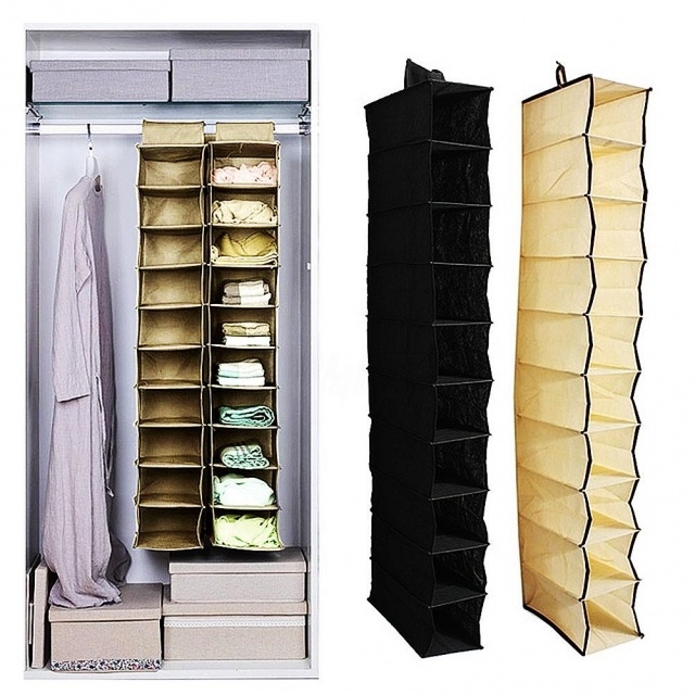 Elegant Hanging Clothes Organizer Photos
