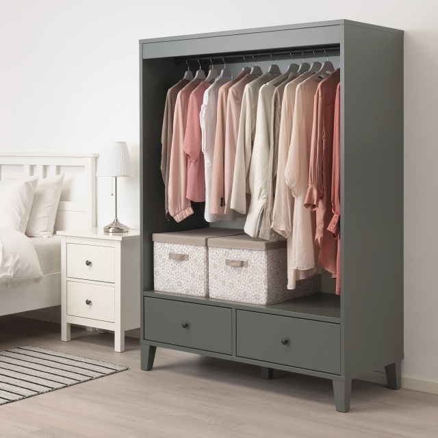 Elegant Ikea Open Wardrobe Pic