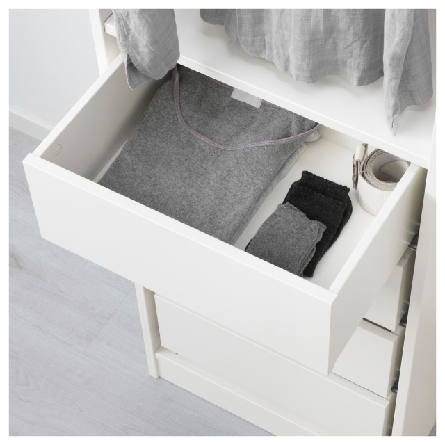Elegant Ikea Wardrobe Drawers Photos