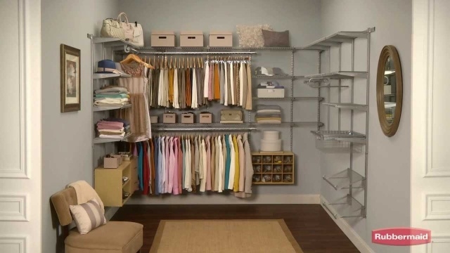 Elegant Rubbermaid Closet Organizer Image