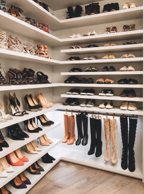 Elegant Shoe Closet Ideas Pics