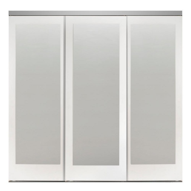 Elegant Sliding Mirror Closet Doors Image
