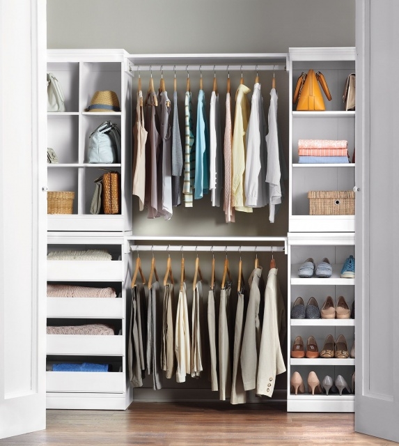 Elegant Tidy Closet Ideas Pics