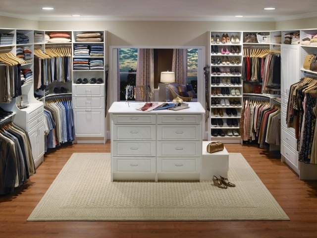 Elegant Walk In Closet For Him And Her Images