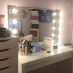 Elegant Walk In Closet With Makeup Area Pictures