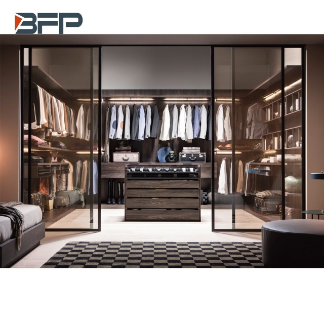 Elegant Walk In Wardrobe Picture