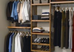 Elegant Wall Mounted Closet Organizer Pic