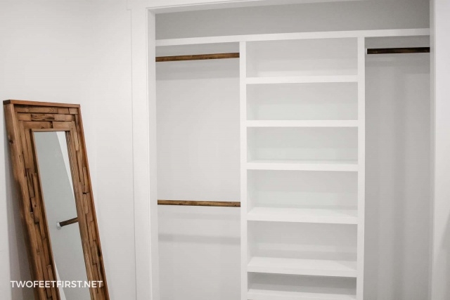 Fantastic Building A Closet Organizer Pic